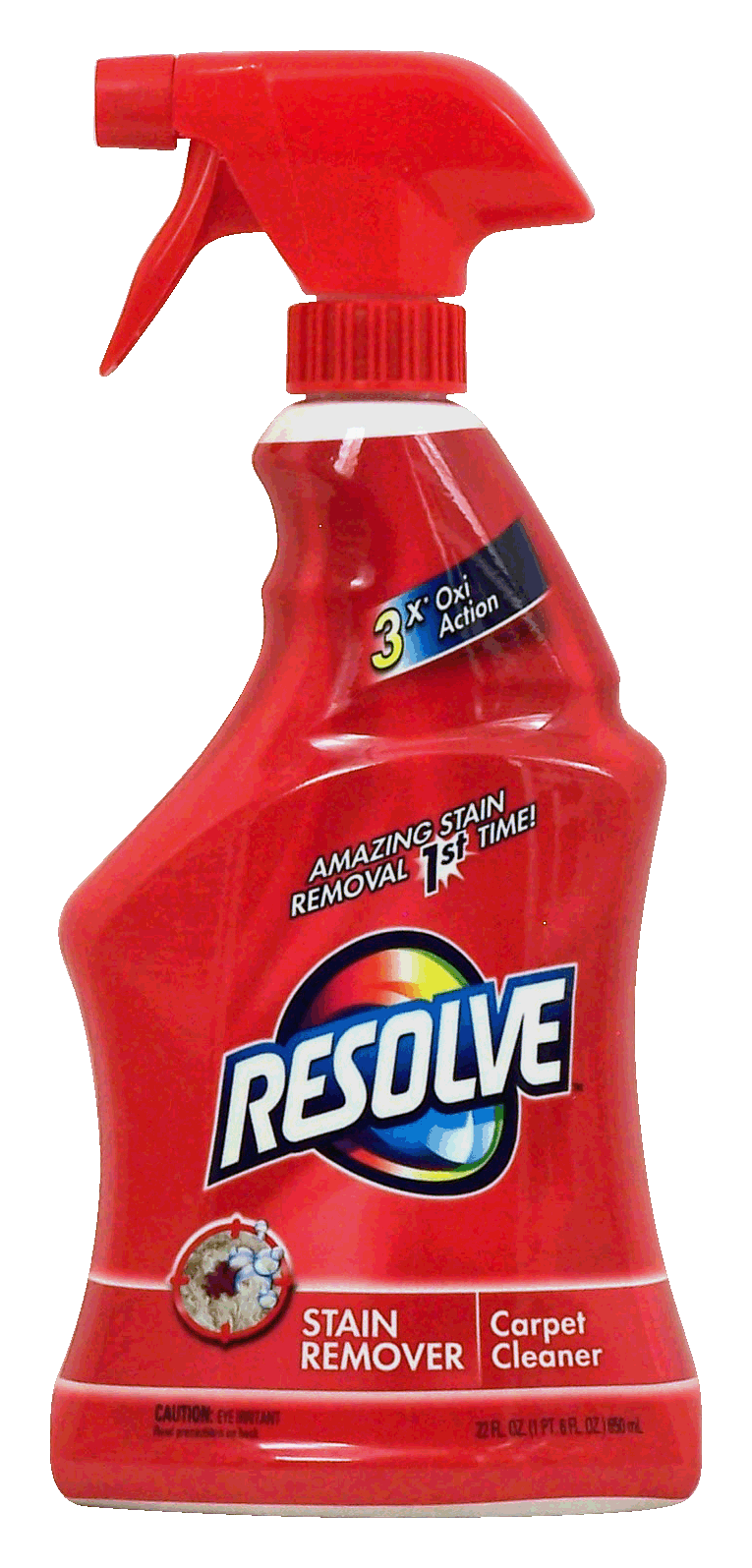 Resolve  stain remover, carpet cleaner, 3x oxi action Full-Size Picture